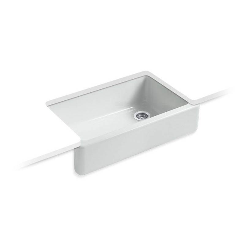 Whitehaven® 35-3/4'' undermount single-bowl farmhouse kitchen sink-shop