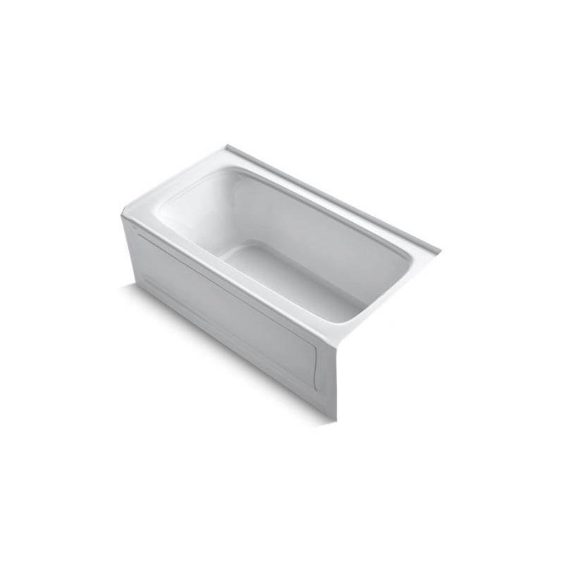 Bancroft® 60'' x 32'' alcove bath with integral apron, integral flange and right--related