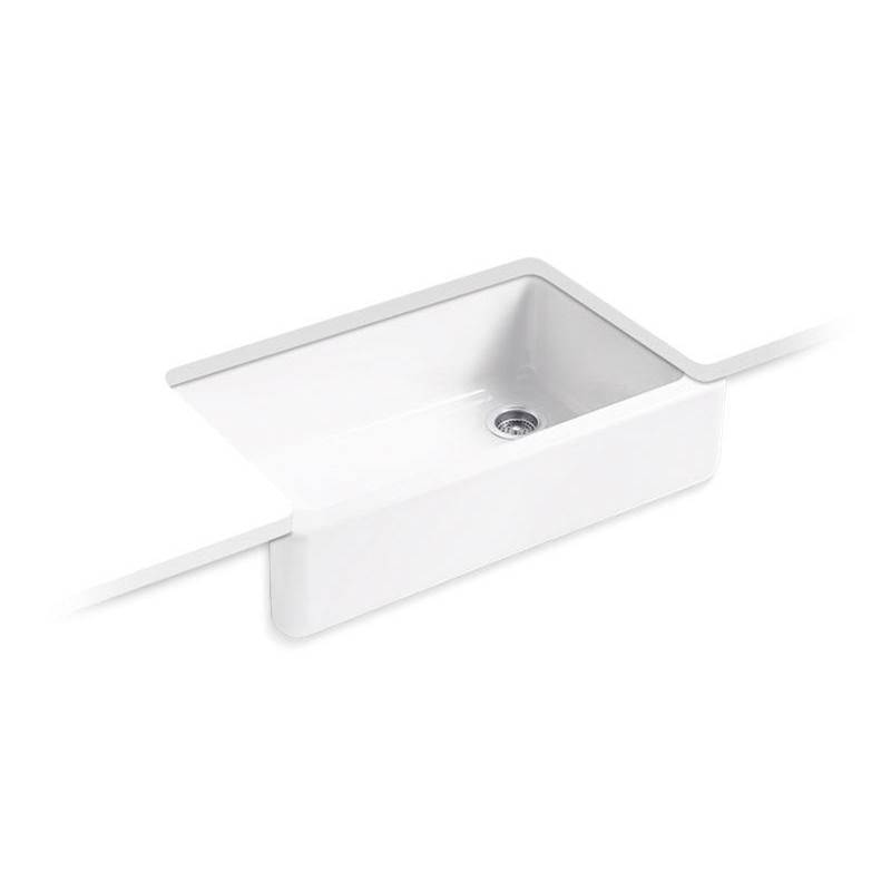 Whitehaven® 35-3/4'' undermount single-bowl farmhouse kitchen sink-shop