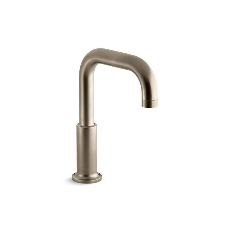 Purist® Deck-mount non-diverter bath spout-related