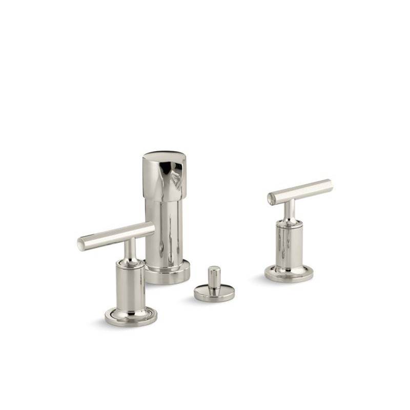 Purist® Vertical spray bidet faucet with lever handles-shop