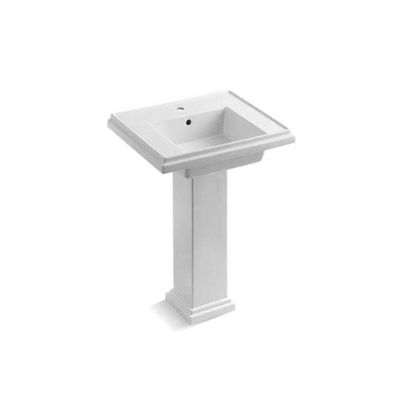 Tresham® 24'' pedestal bathroom sink with single faucet hole-shop