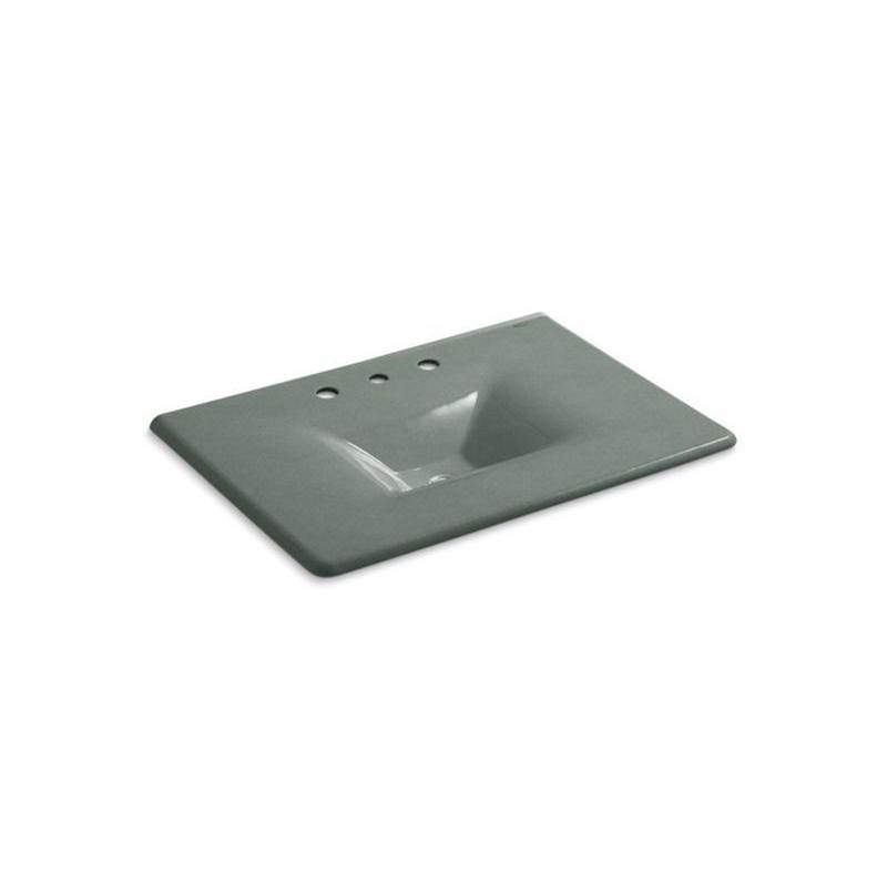 Iron/Impressions® 31'' Enameled cast iron vanity top with integrated rectangular -shop