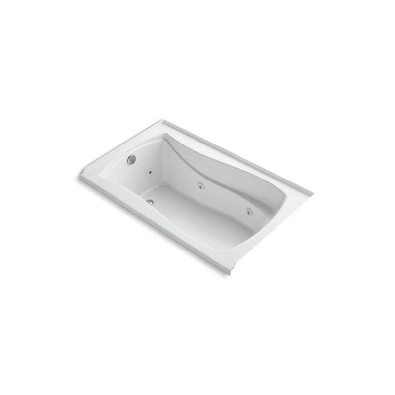 Mariposa® 60'' x 36'' alcove whirlpool with integral flange, left-hand drain and -shop