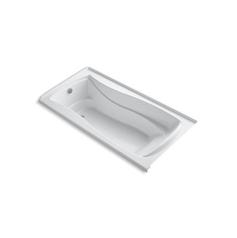 Mariposa® 72'' x 36'' alcove bath with integral flange and left-hand drain-related