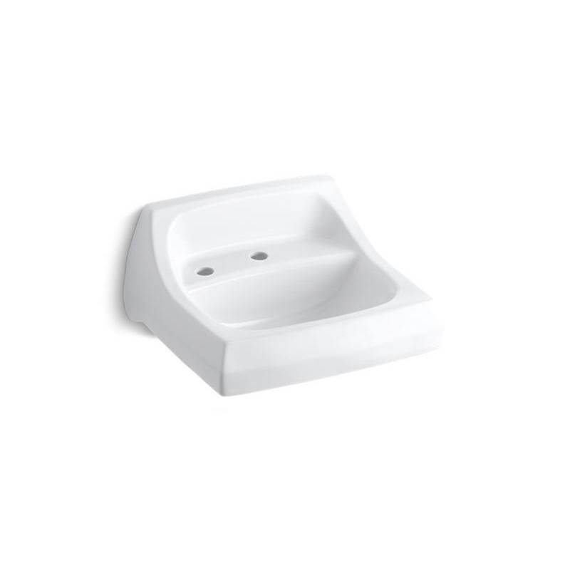 Kingston™ 21-1/4'' x 18-1/8'' wall-mount/concealed arm carrier bathroom sink with-shop