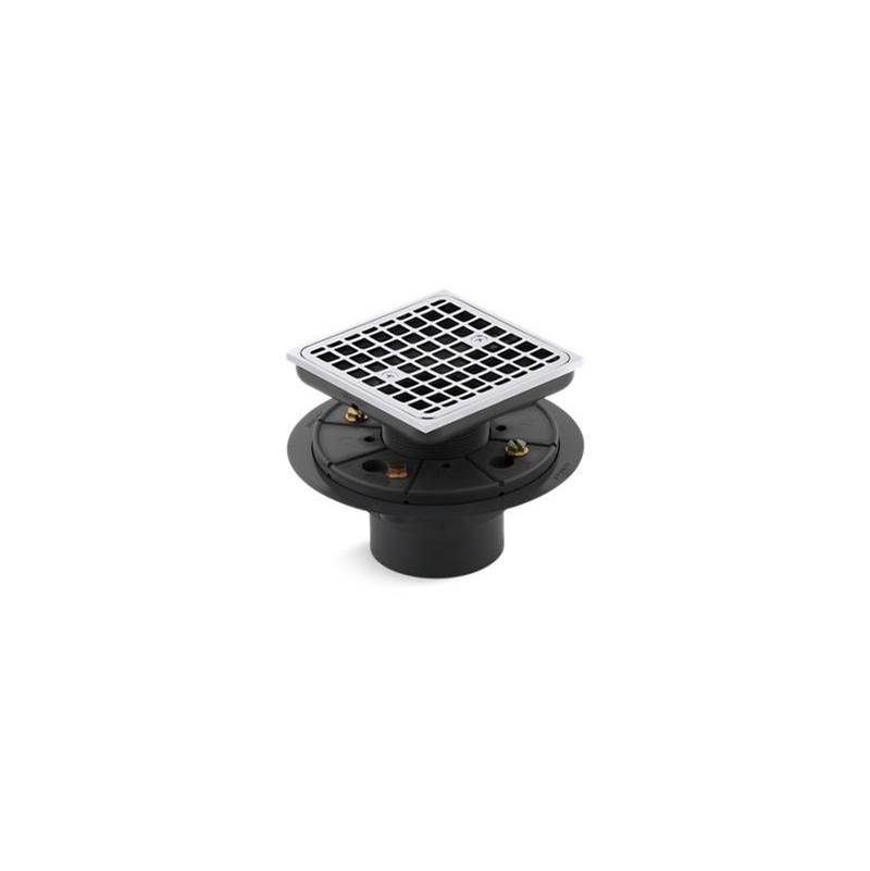 Clearflo Square design tile-in shower drain-shop