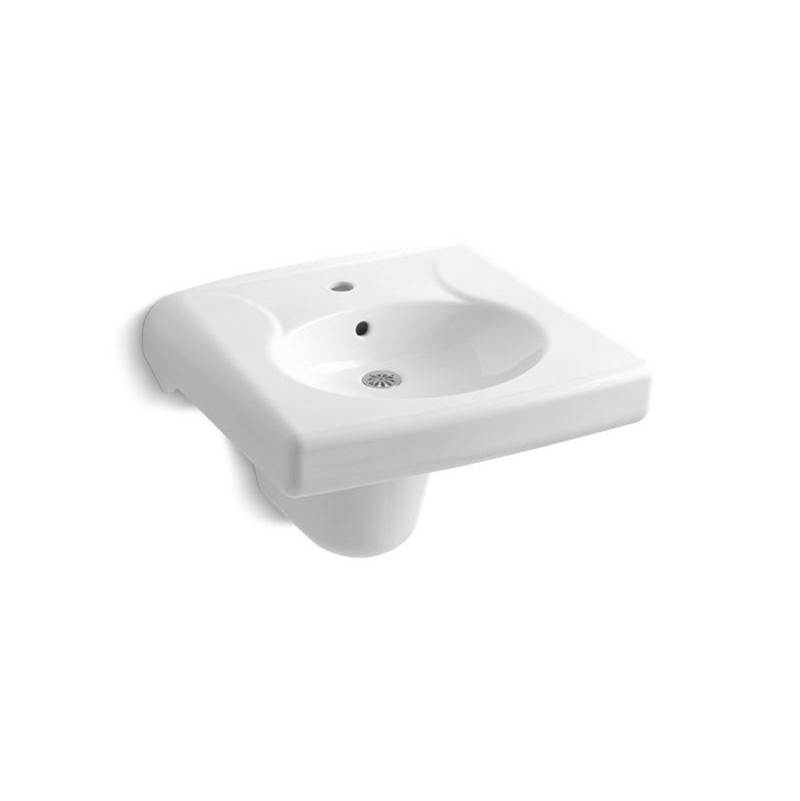 Brenham™ Wall-mount or concealed carrier arm mount commercial bathroom sink and s-shop