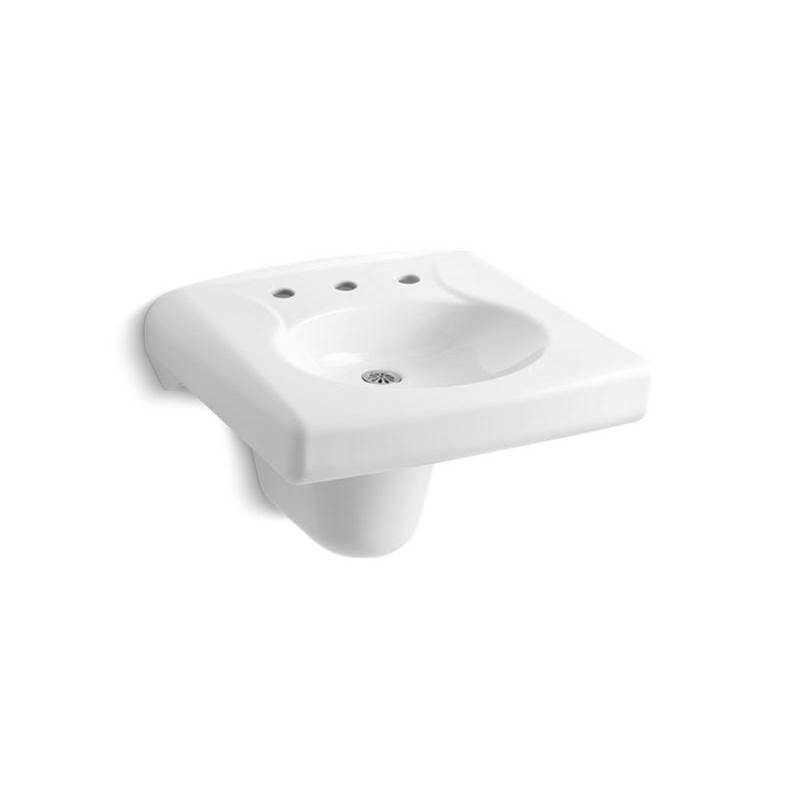Brenham™ Wall-mount or concealed carrier arm mount commercial bathroom sink with -related