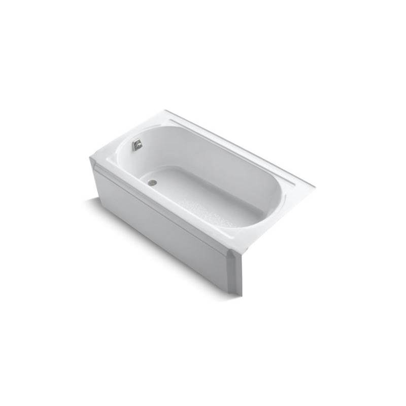 Memoirs® 60'' x 33-3/4'' alcove bath with left-hand drain-shop