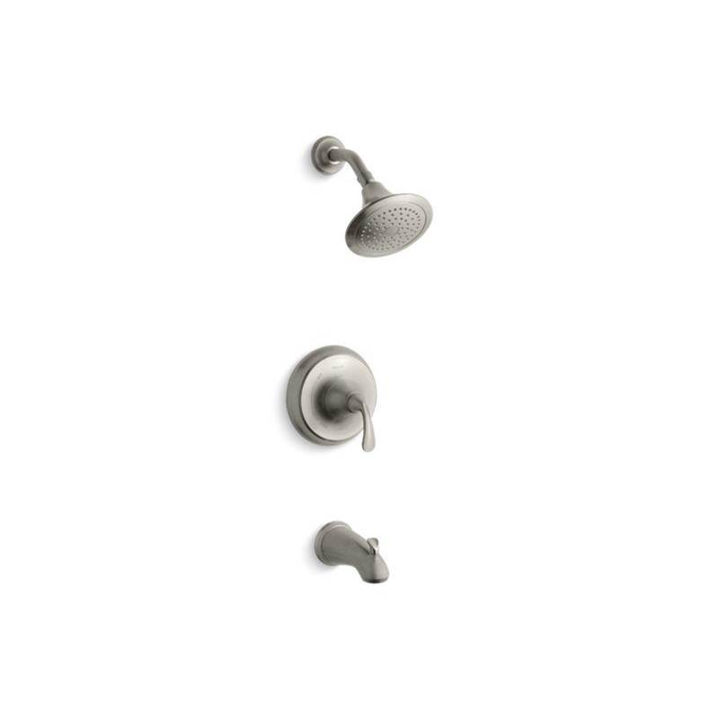 Forté® Sculpted Rite-Temp® bath and shower trim with NPT spout and 2.5 gpm shower-related