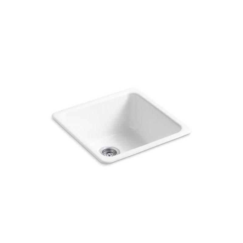 Iron/Tones® 20-7/8'' x 20-7/8'' x 10'' top-mount/undermount single-bowl kitchen s-shop
