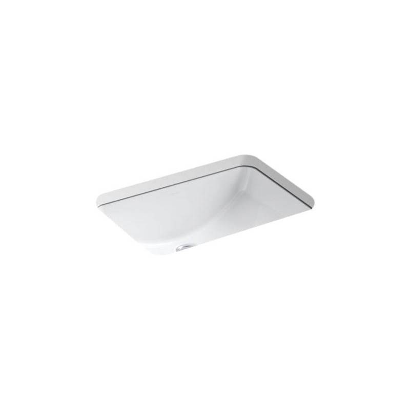 Ladena® 20-7/8'' x 14-3/8'' x 8-1/8'' undermount bathroom sink with glazed unders-related