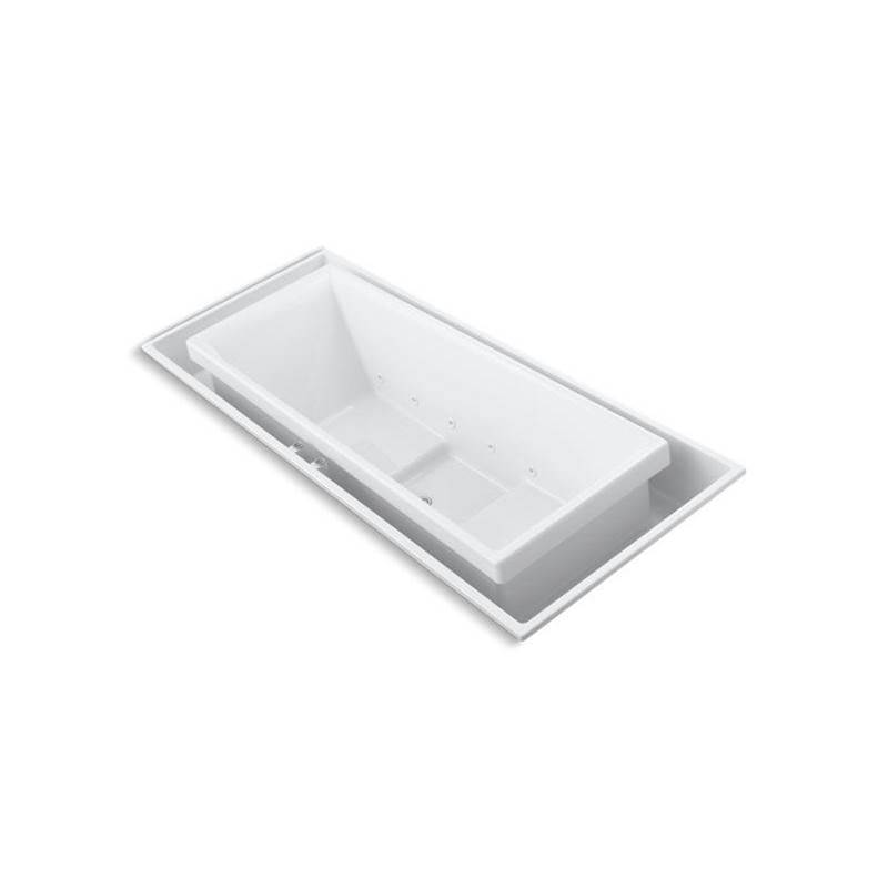 sok® 104'' x 41'' drop-in Effervescence bath with center drain-related