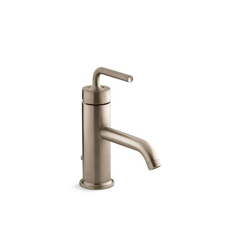 Purist® Single-handle bathroom sink faucet with straight lever handle, 1.2 gpm-shop