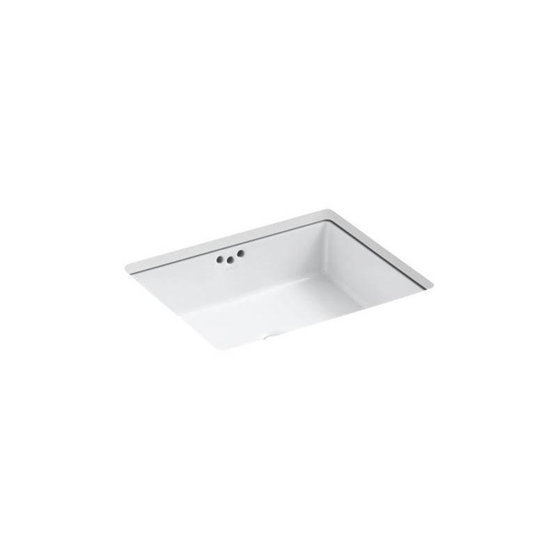 Kathryn® 19-3/4'' x 15-5/8'' x 6-1/4'' undermount bathroom sink with glazed under-shop