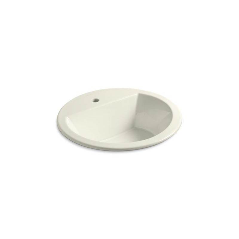 Bryant® Round Drop-in bathroom sink with single faucet hole-related