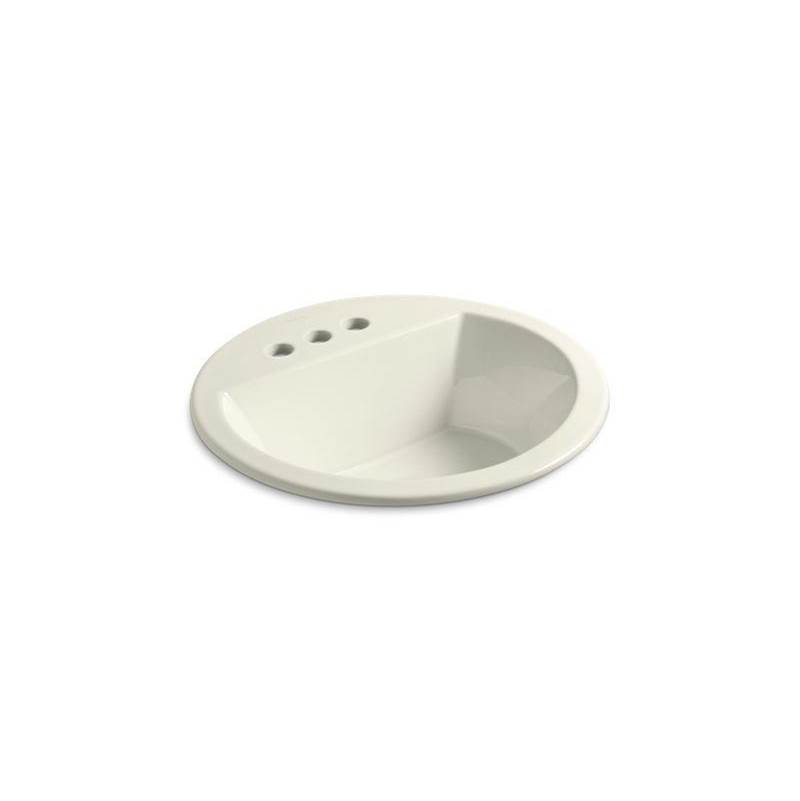 Bryant® Round Drop-in bathroom sink with 4'' centerset faucet holes-shop