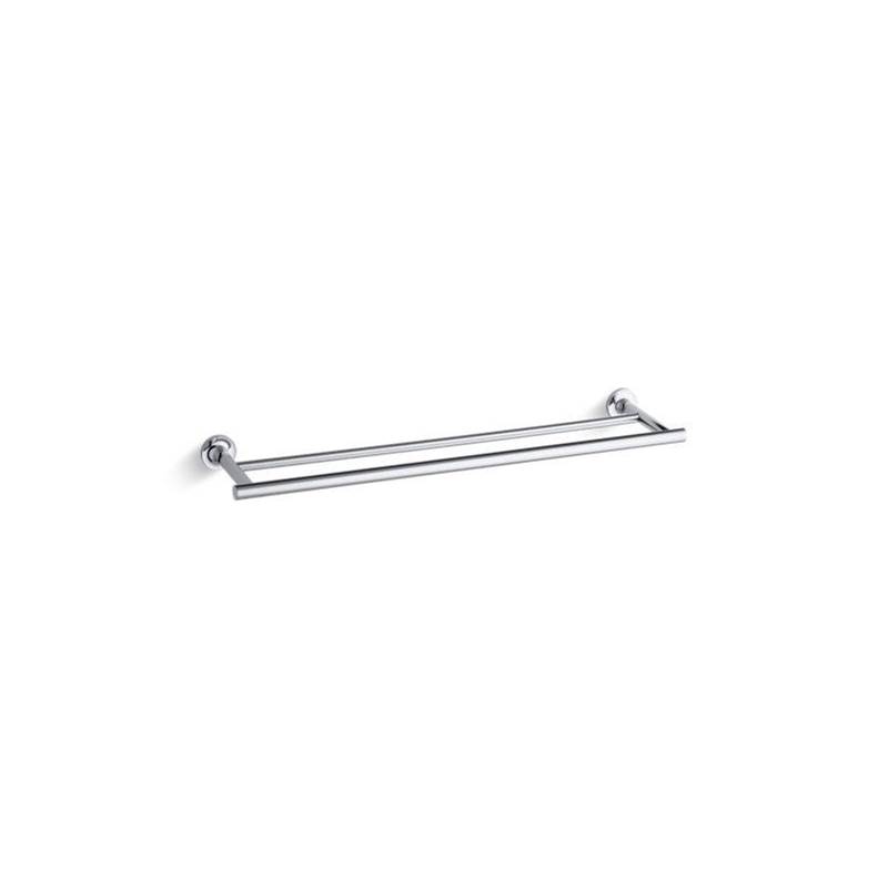 Purist® 24'' Double towel bar-shop