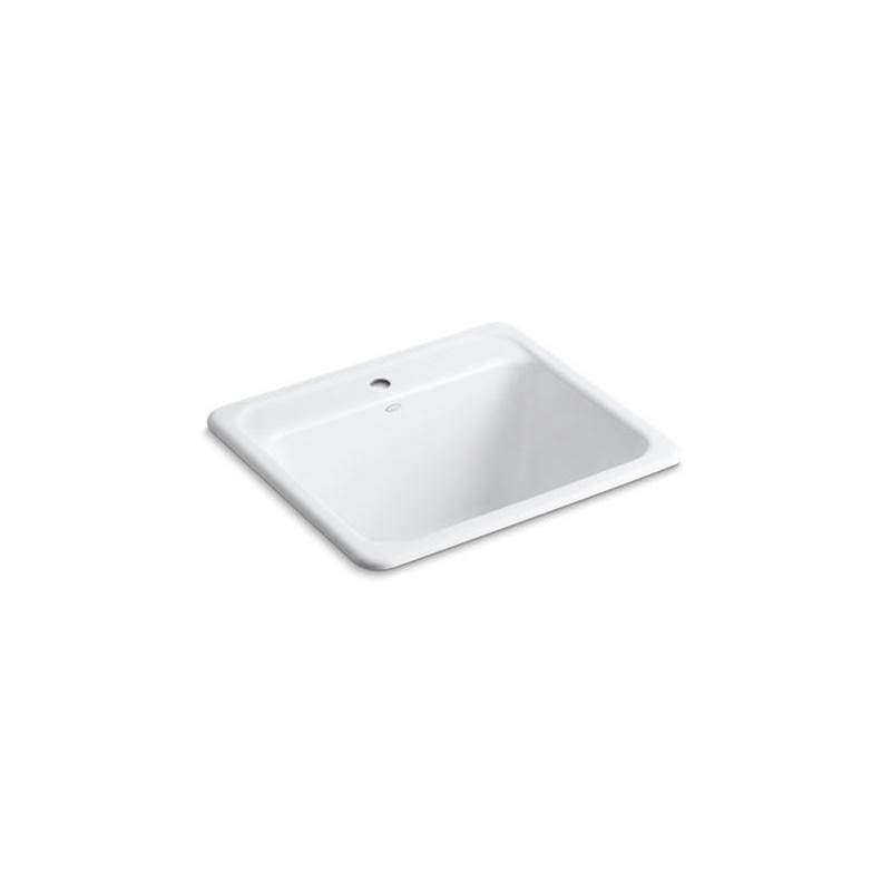 Glen Falls™ 25'' x 22'' x 13-5/8'' top-mount/undermount utility sink with single -related
