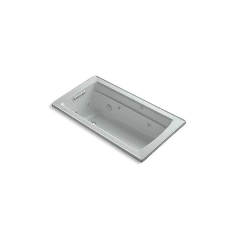 Archer® 60'' x 32'' drop-in whirlpool bath with end drain, and Bask® heated surfa-related