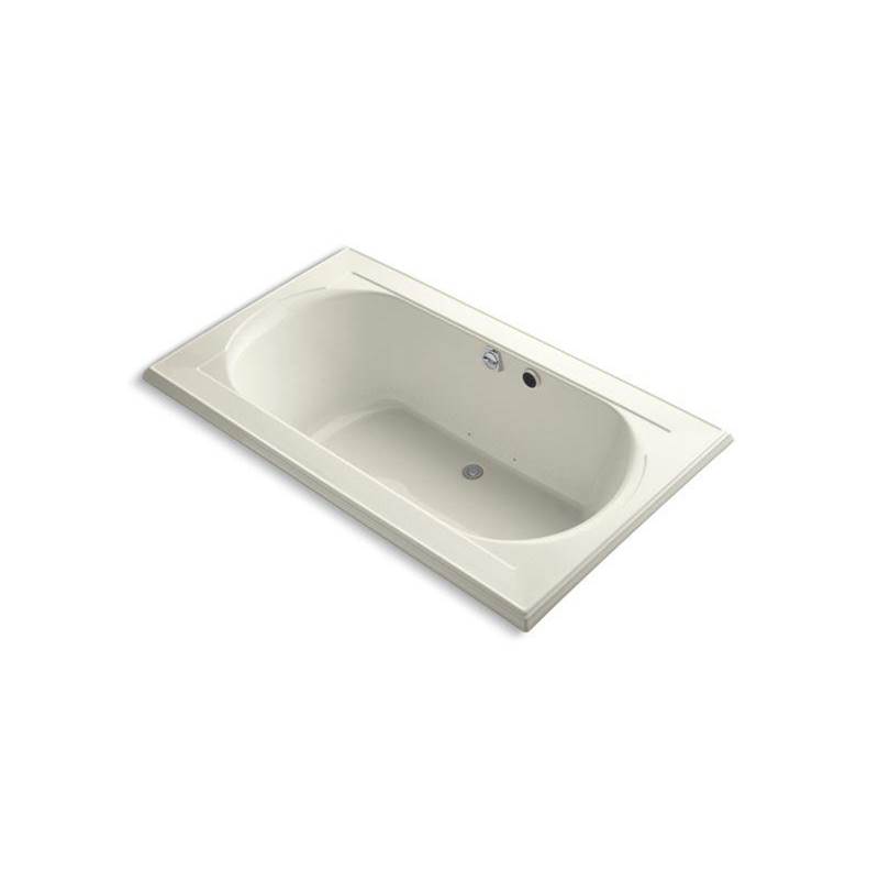 Memoirs® 72'' x 42'' Heated BubbleMassage™ air bath with center rear drain-shop