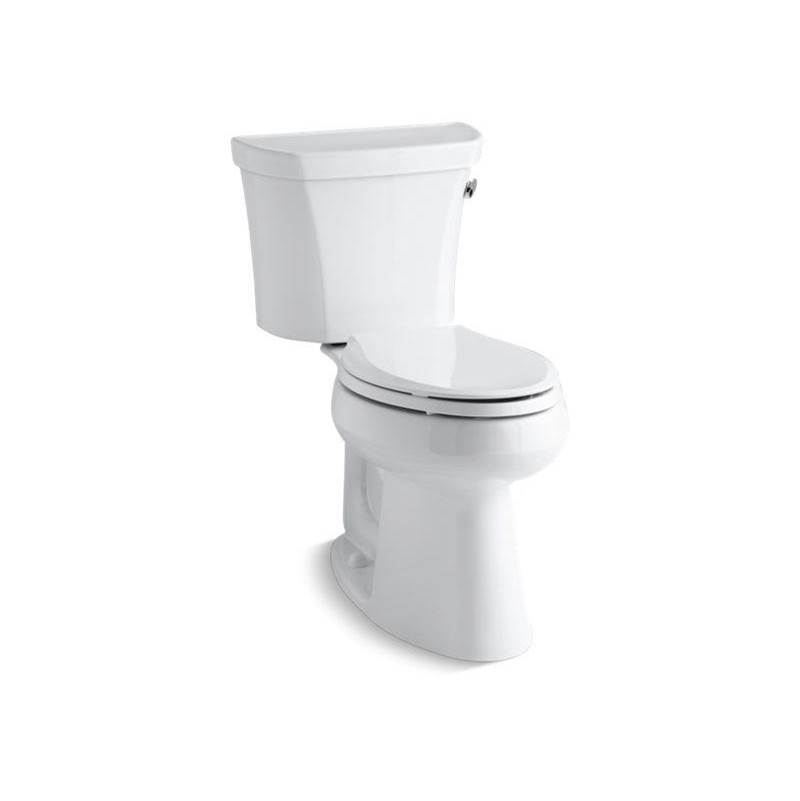 Highline® Two-piece elongated 1.28 gpf chair height toilet with right-hand trip l-related