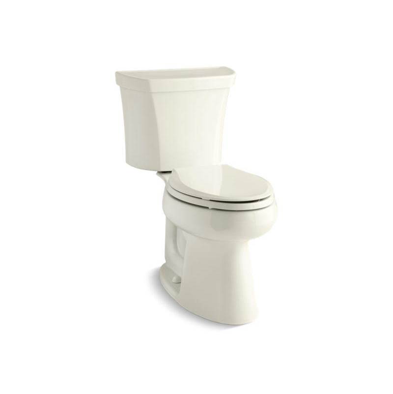 Highline® Two-piece elongated 1.6 gpf chair height toilet with right-hand trip le-shop
