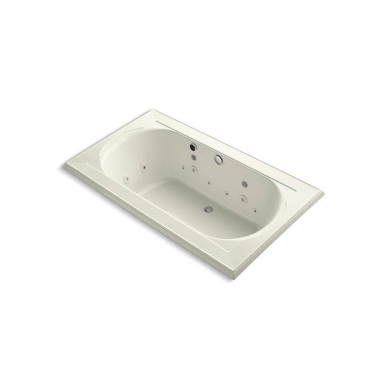 Memoirs® 72'' x 42'' drop-in Effervescence whirlpool bath with spa package-related