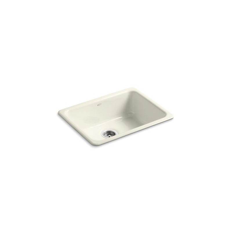Iron/Tones® 24-1/4'' x 18-3/4'' x 8-1/4'' top-mount/undermount single-bowl kitche-shop