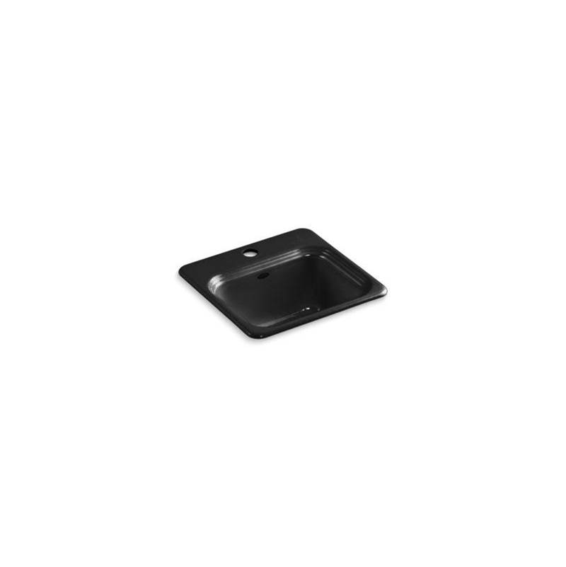 Northland™ 15'' x 15'' x 7-5/8'' top-mount bar sink with single faucet hole-shop