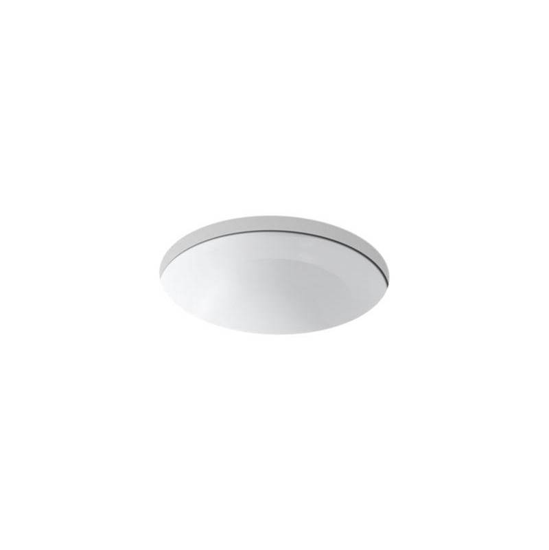 Caxton® 16-1/4'' round undermount bathroom sink, no overflow-related