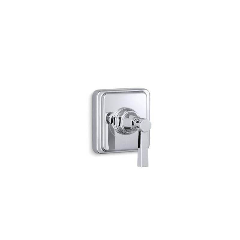 Pinstripe® Valve trim with Pure design lever handle for volume control valve, req-related