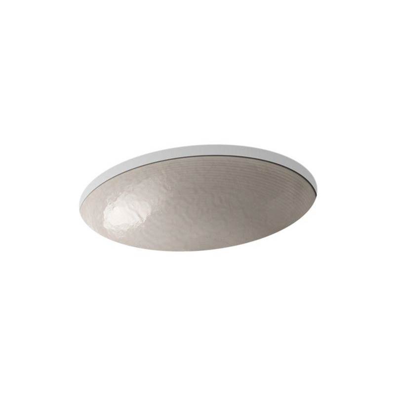 Whist® Glass undermount bathroom sink in Opaque Doe-shop