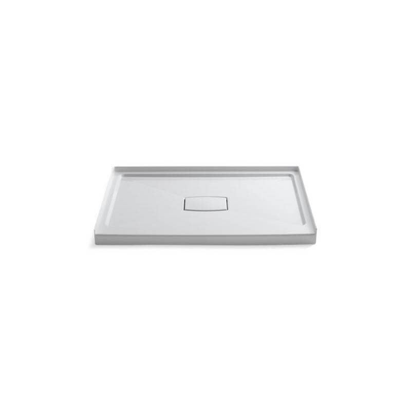 Archer® 48'' x 36'' single threshold center drain shower base with removable cove-shop