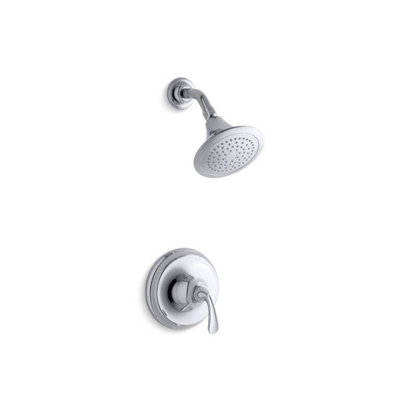 Forté® Sculpted Rite-Temp® shower trim with 2.5 gpm showerhead-shop