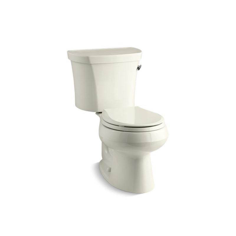 Wellworth® Two-piece round-front 1.28 gpf toilet with right-hand trip lever and 1-related