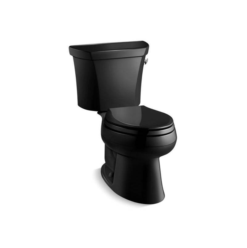 Wellworth® Classic Two-piece elongated 1.0 gpf toilet with right-hand trip lever,-shop