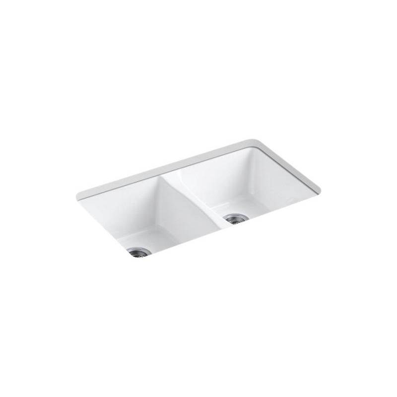 Deerfield® 33'' x 22'' x 9-5/8'' undermount double-equal kitchen sink-shop