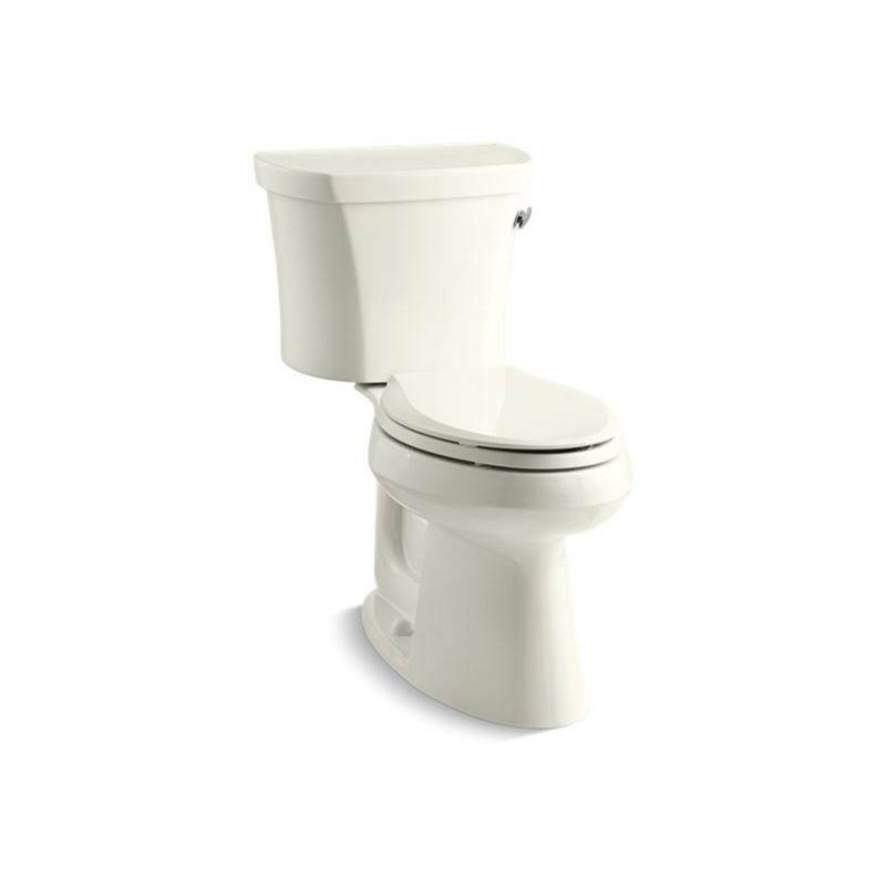 Highline® Two-piece elongated 1.28 gpf chair height toilet with right-hand trip l-related