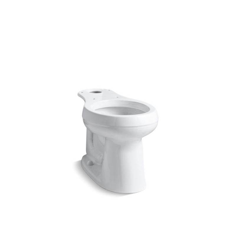 Cimarron® Comfort Height® Round-front chair height toilet bowl with 10'' rough-in-shop