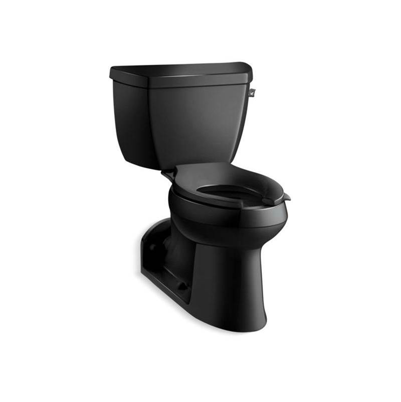 Barrington™ Two-piece elongated chair height toilet with concealed trapway-related