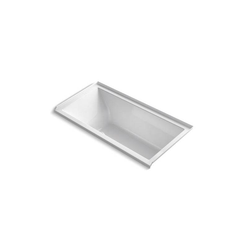 Underscore® 60'' x 30'' alcove bath with Bask® heated surface, integral flange an-shop