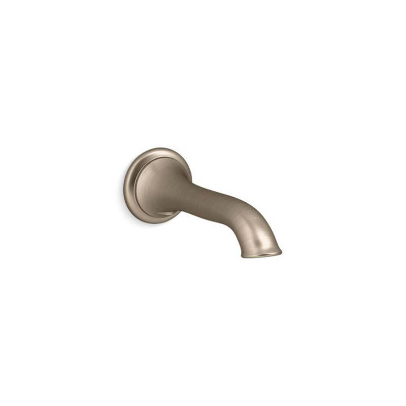 Artifacts® Wall-mount bath spout with flare design-shop
