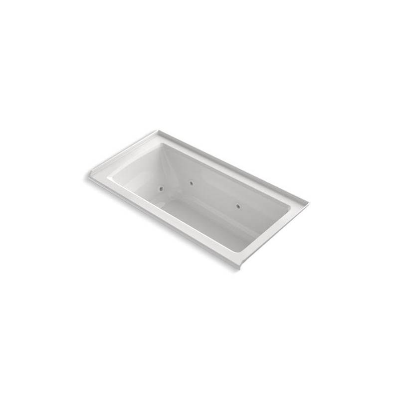 Archer® 60'' x 30'' three-side integral flange whirlpool bath with heater and rig-related