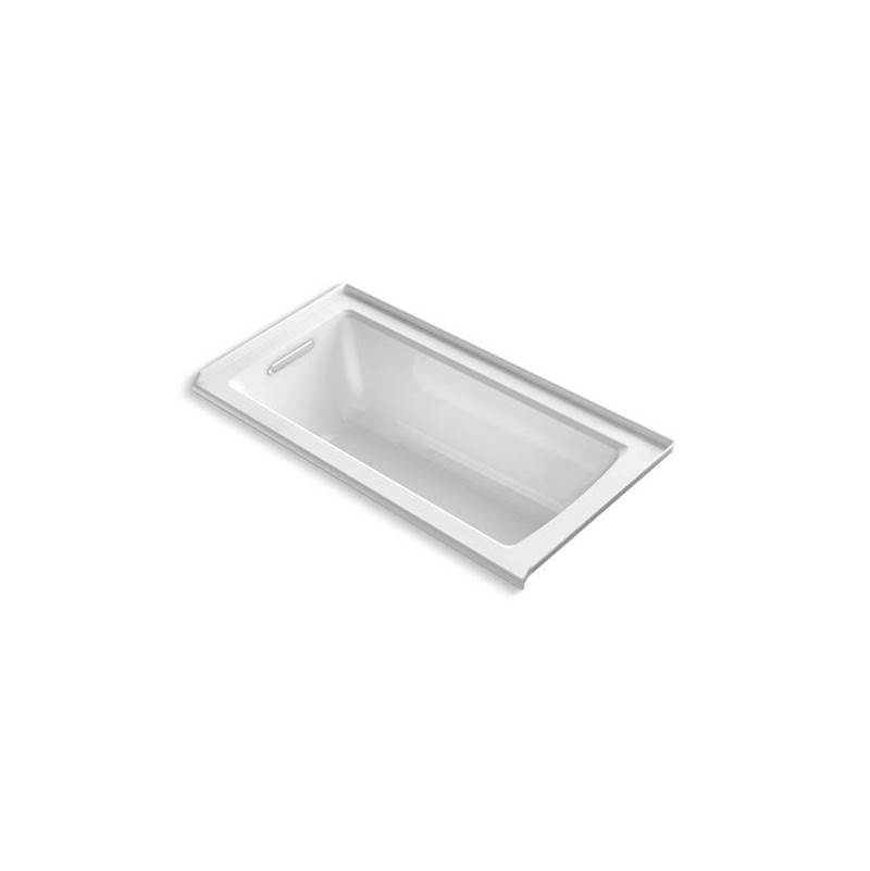 Archer® 60'' x 30'' alcove bath with integral flange and left-hand drain-related