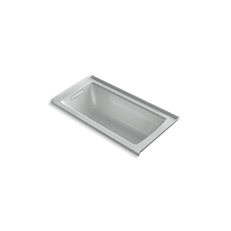 Archer® 60'' x 30'' alcove bath with integral flange and left-hand drain-shop