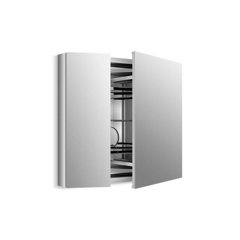 Verdera® 34'' W x 30'' H aluminum medicine cabinet with adjustable flip-out flat -shop