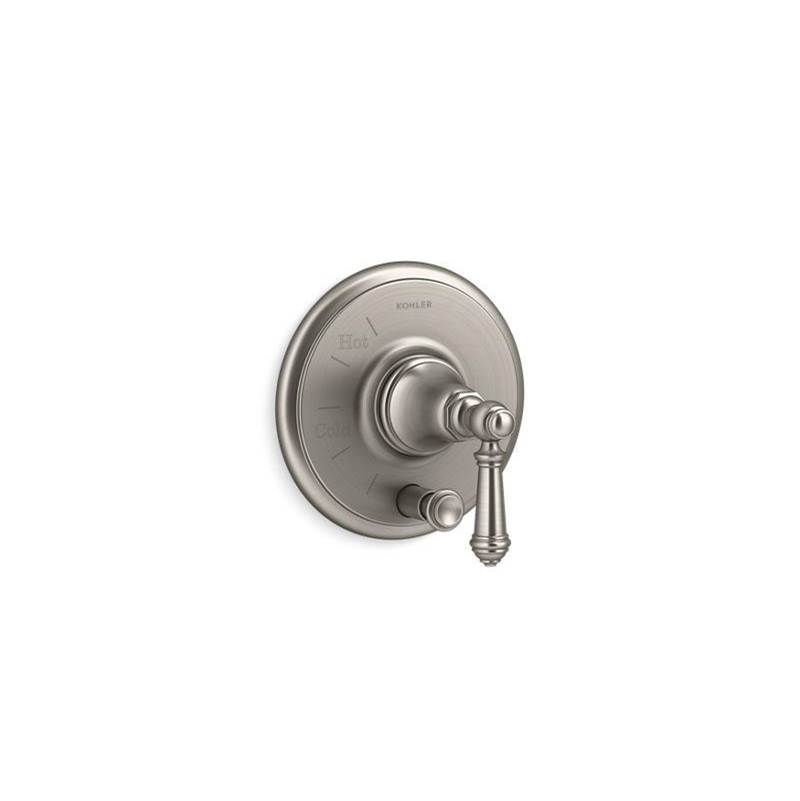 Artifacts® Rite-Temp® pressure-balancing valve trim with push-button diverter and-shop