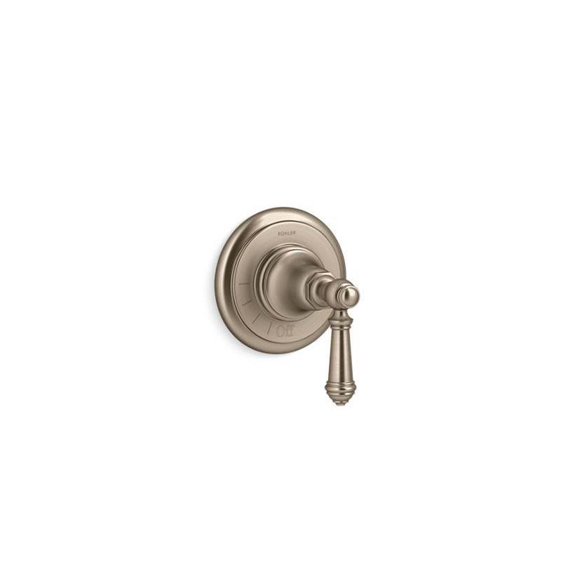 Artifacts® MasterShower® volume control valve trim with lever handle-shop